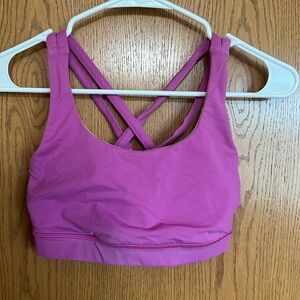 Lululemon Energy Bra - Pink Size 4